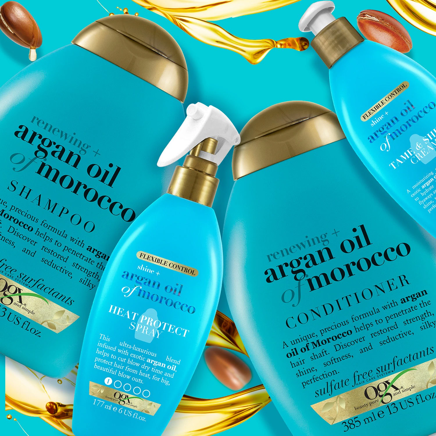 Ogx Argan Oil Of Morocco Tame & Shine krém