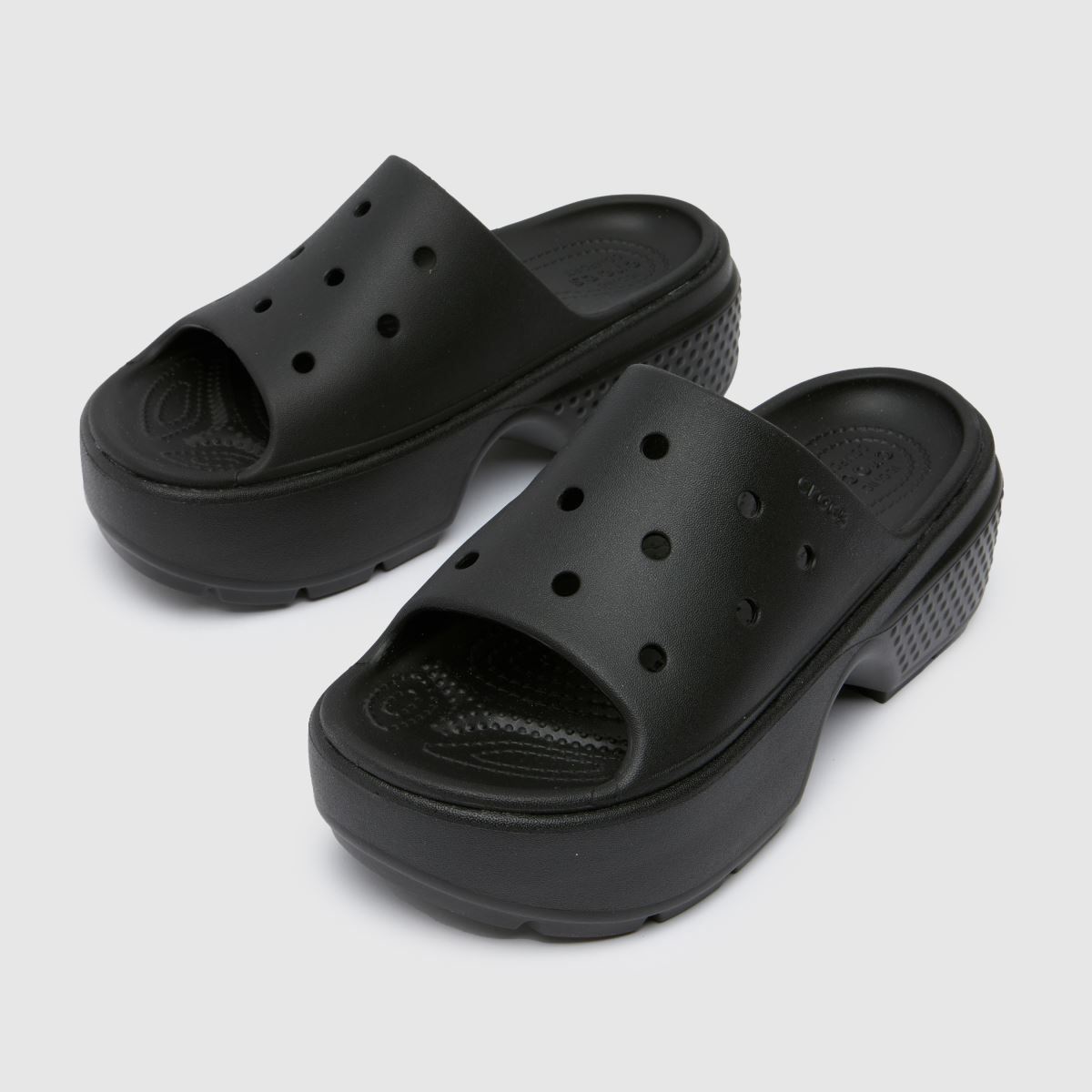 Crocs – Stomp – Svarta sandaler