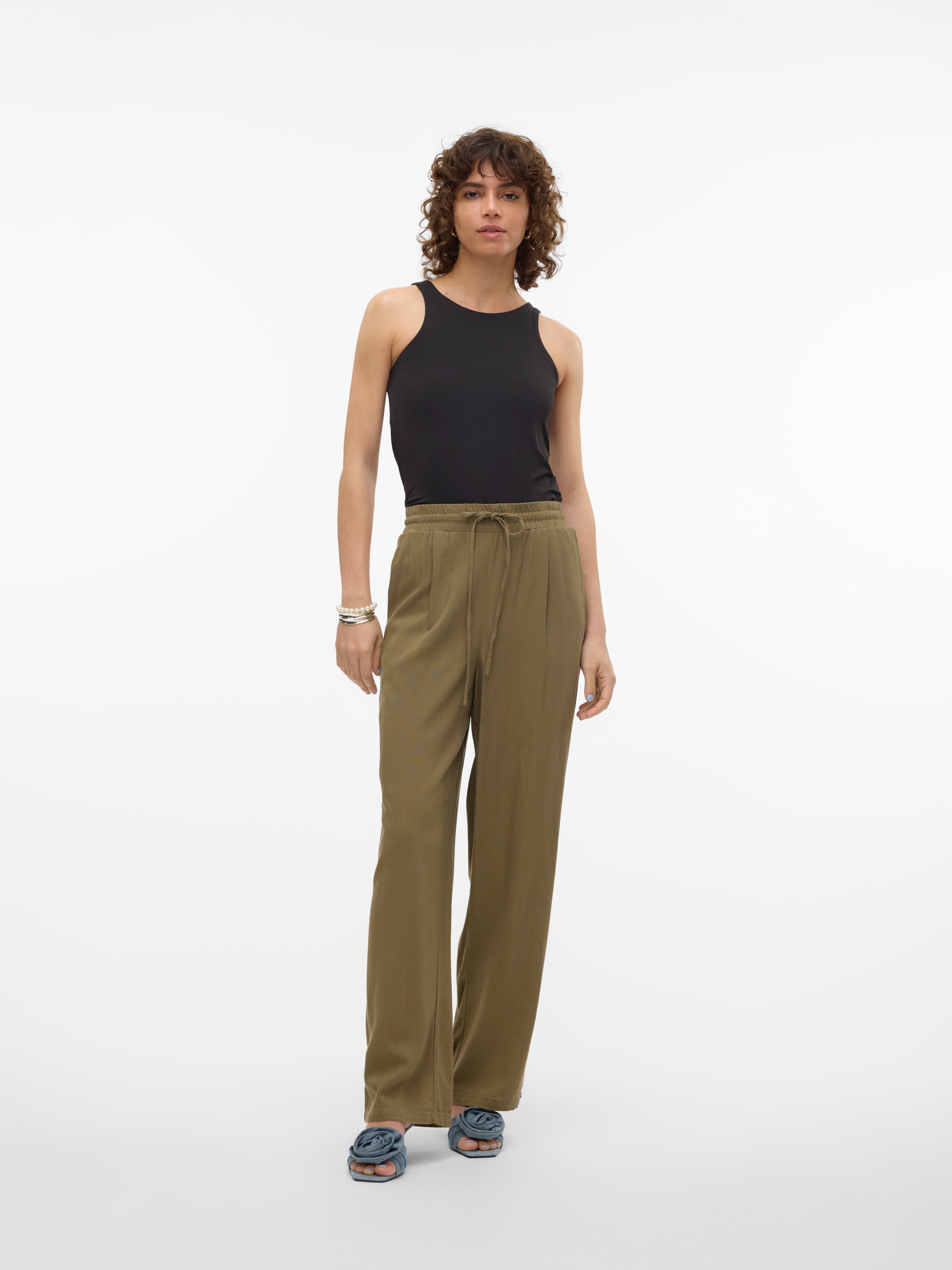 VMJESMILO Mittlere Taille Hose