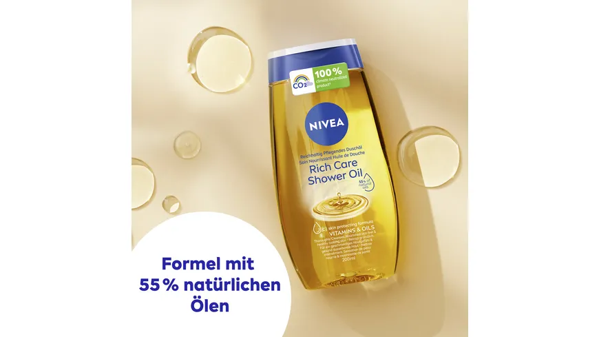 NIVEA Reichhaltiges Pflegendes Duschöl 200 ml
