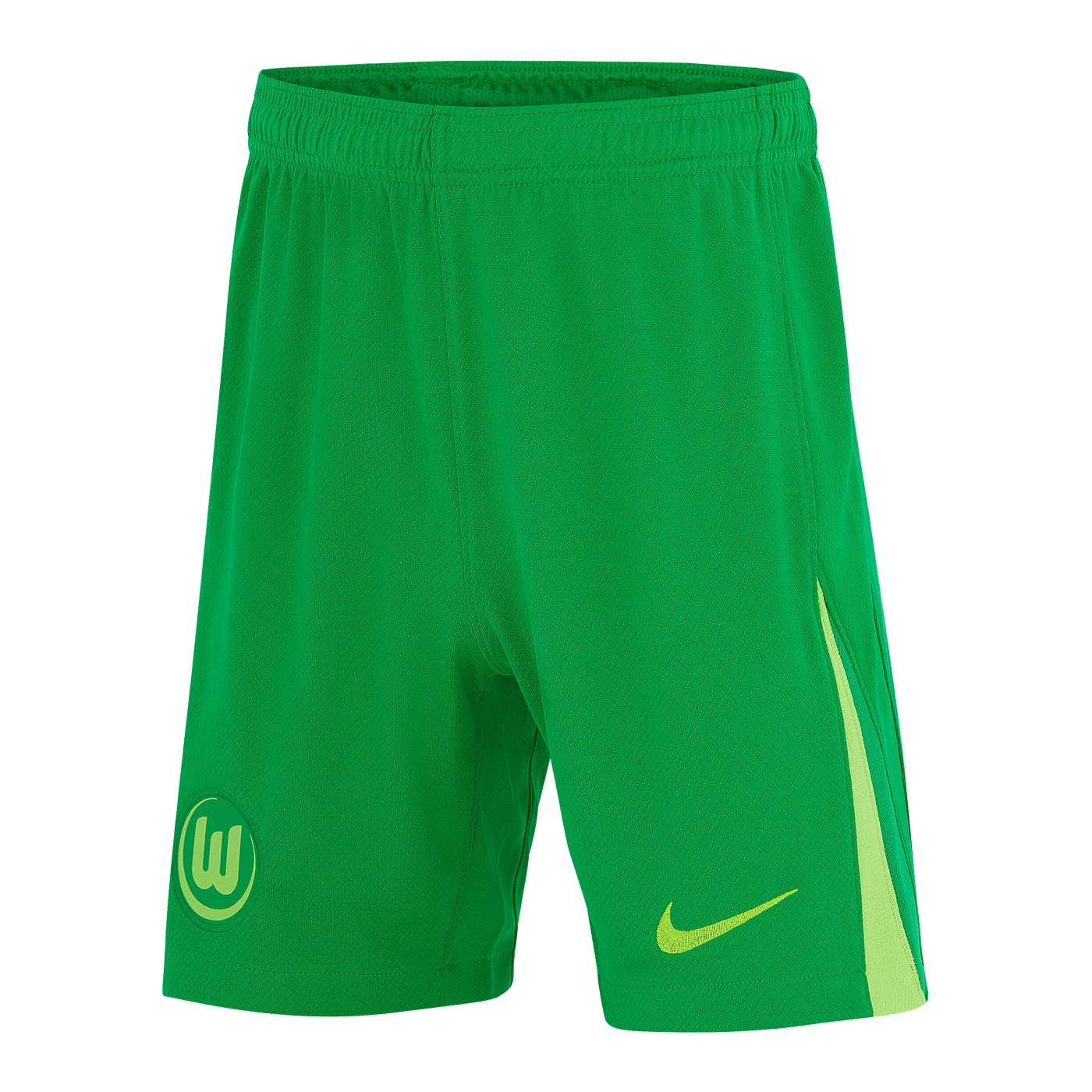 Nike VfL Wolfsburg Short Home Away Kids 2024/2025 Grün Weiss Grün F310