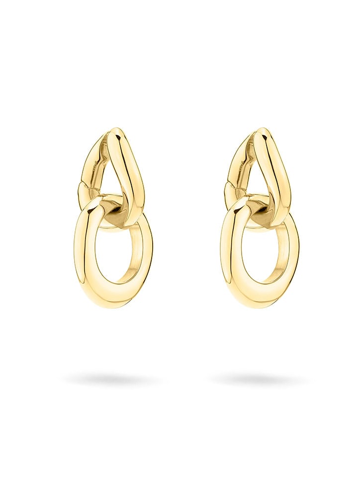 Liebeskind Edelstahl-Creolen in Gold günstig kaufen onesize