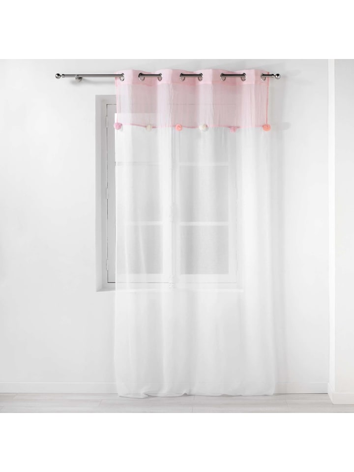 Douceur d’Intérieur Kindergardine in rosa günstig kaufen onesize