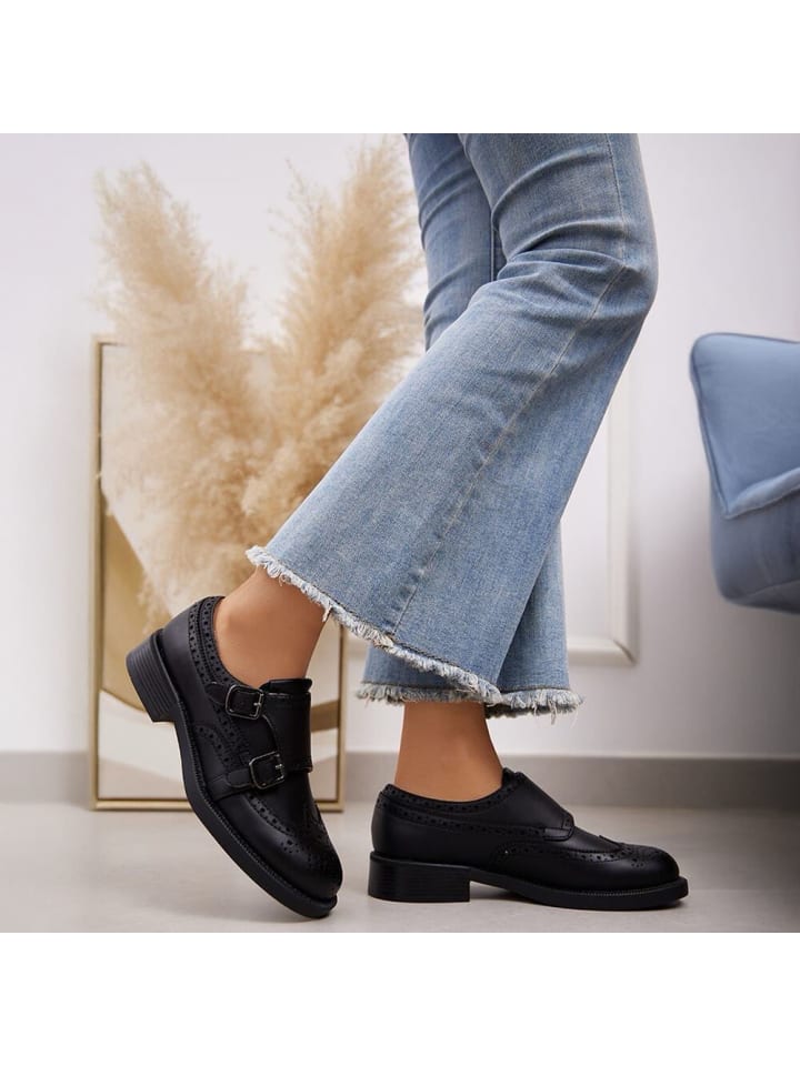 Ital-Design Halbschuh in Schwarz günstig kaufen