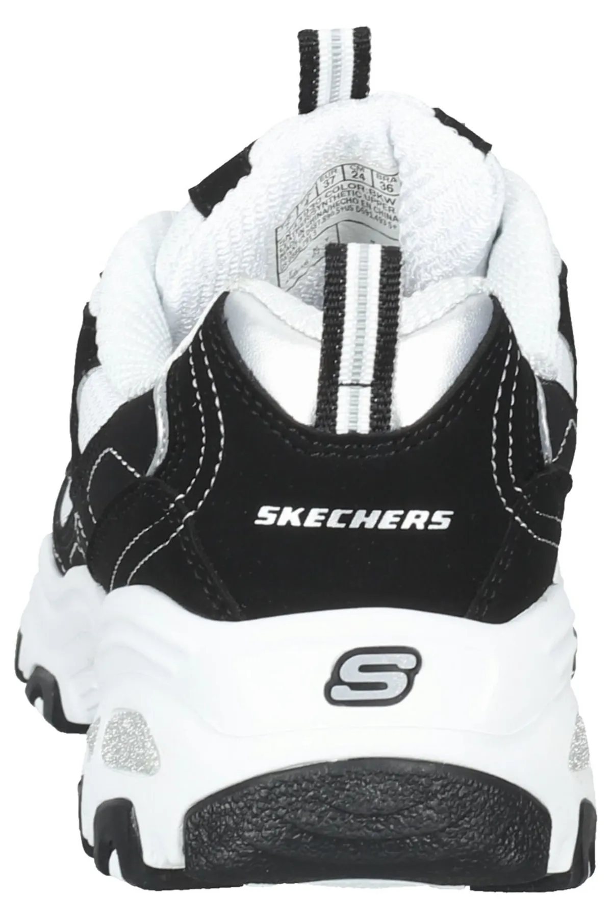 SKECHERS  Flacher Schuh - Schwarz - Flacher Absatz