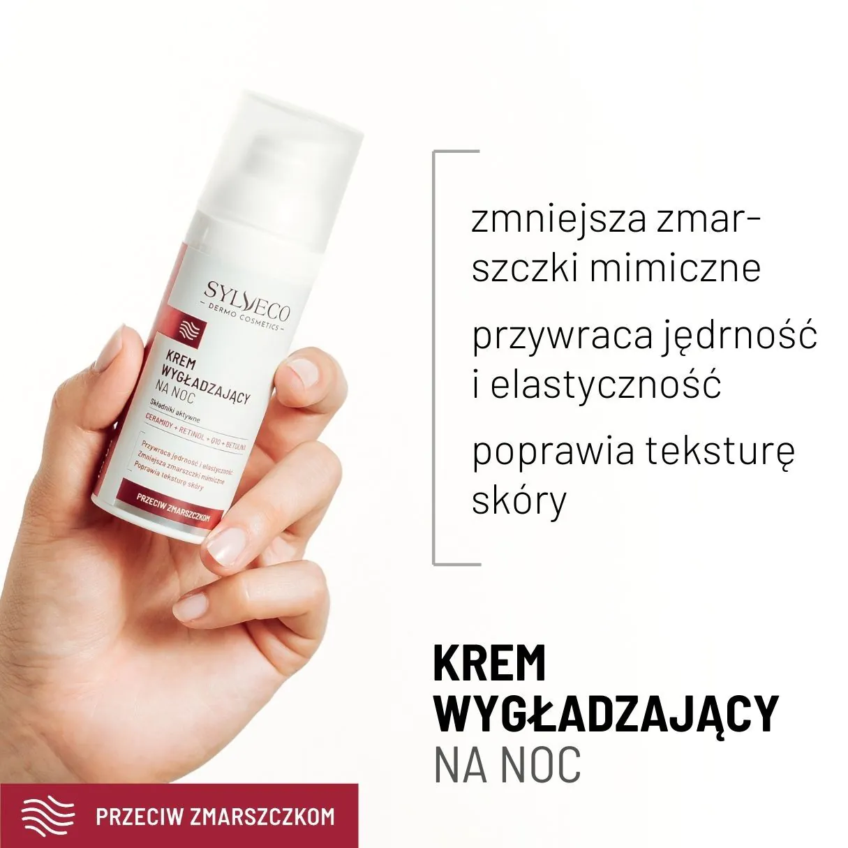 Sylveco Dermo naktinis kremas nuo raukšlių