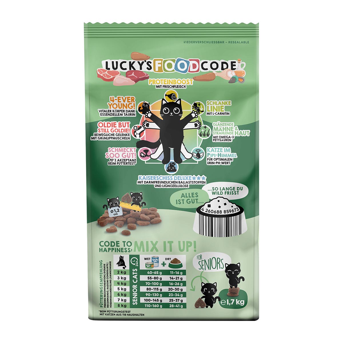 Lucky Lou Senior Geflügel & Wild 1,7kg kaufen