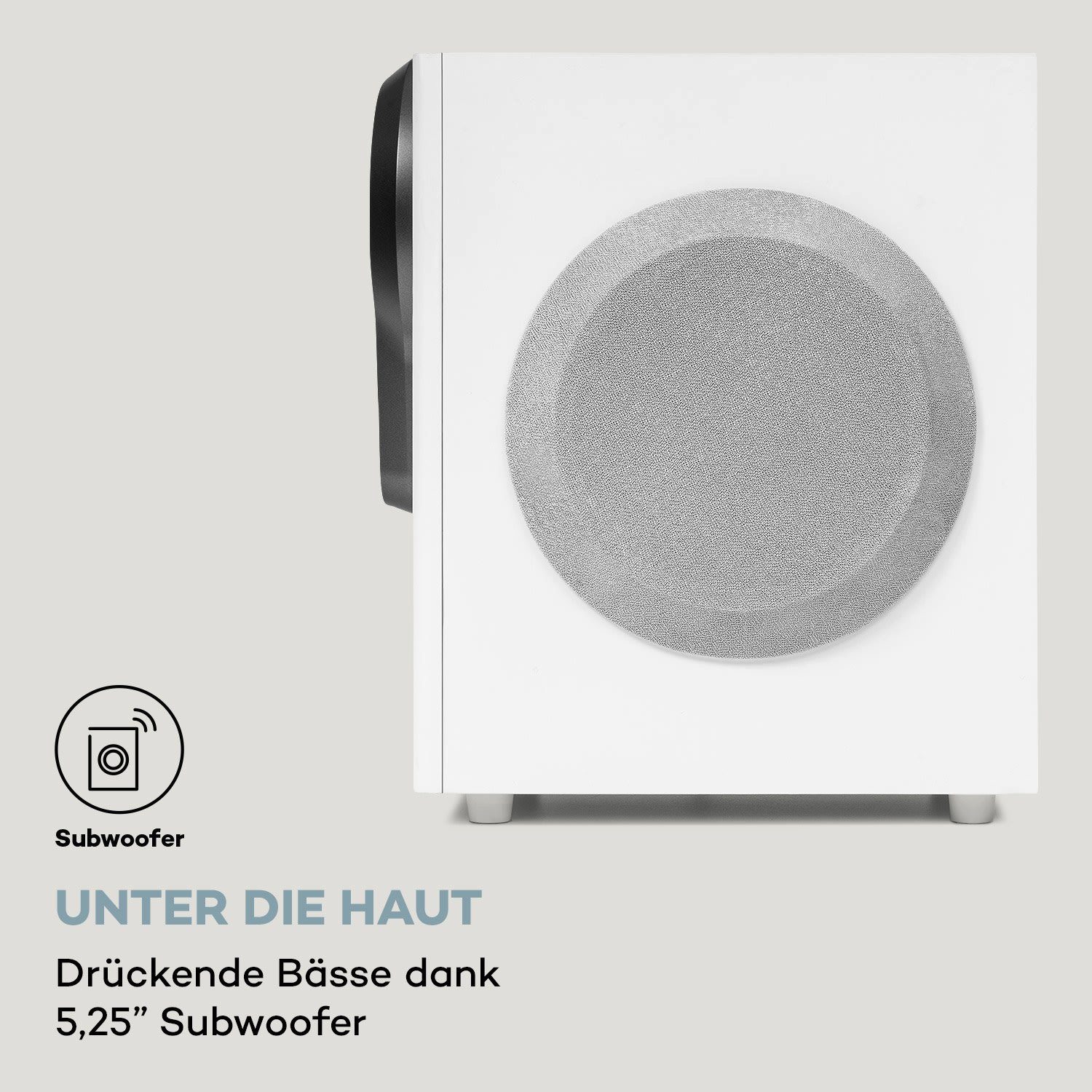 Auna Areal 525 DG 5.1-Surround-System 5.1 Lautsprecher System (Bluetooth)