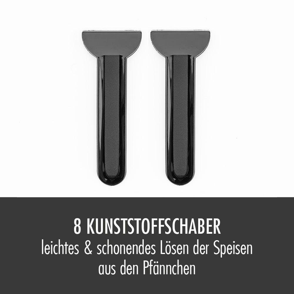 Gastroback Raclette und Fondue-Set 42567 Family and Friends, 8 Raclettepfännchen, 1200 W