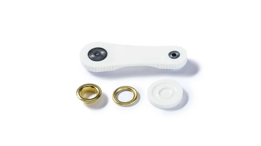 Prym Ösen und Scheiben Messing 11,0 mm goldfarbig