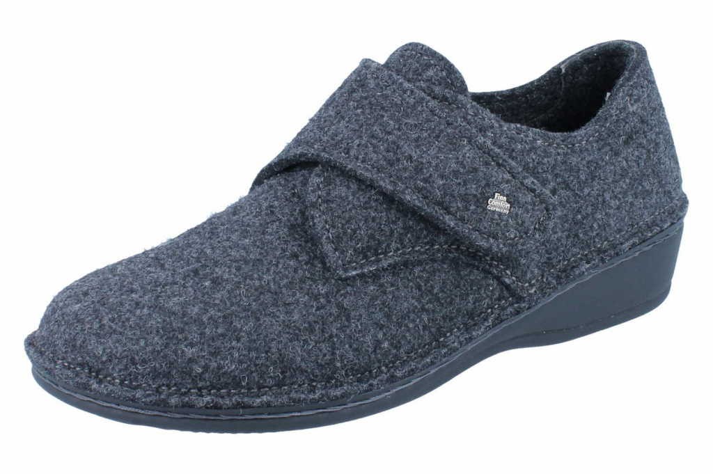 FINN COMFORT Hausschuhe grau