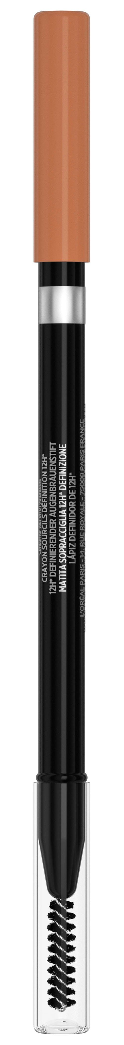L'ORÉAL PARIS Augenbrauen-Stift Brow Artist Designer, Browlliner für perfekt geformte Wimpern