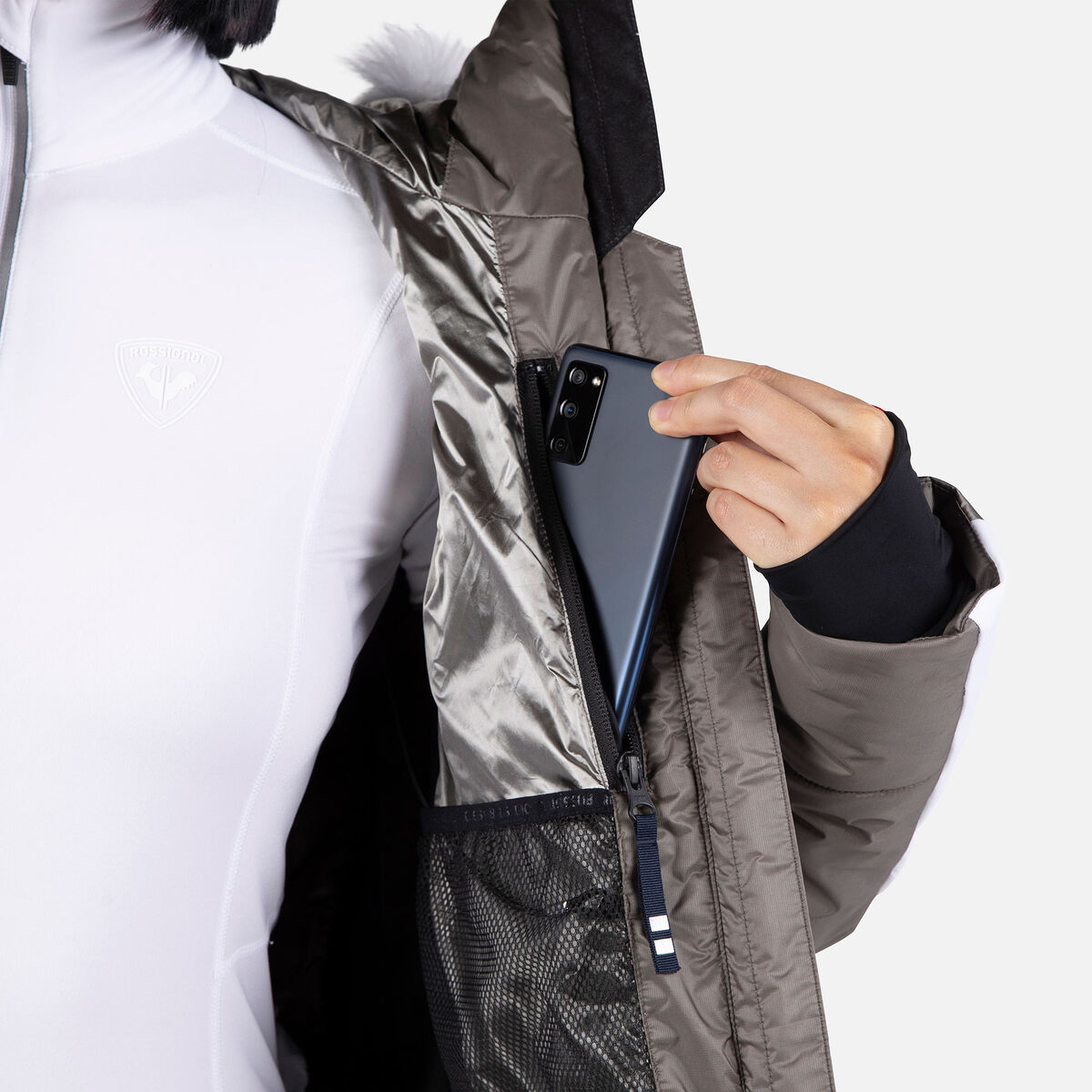Damenskijacke im Bomber-Stil Ventina