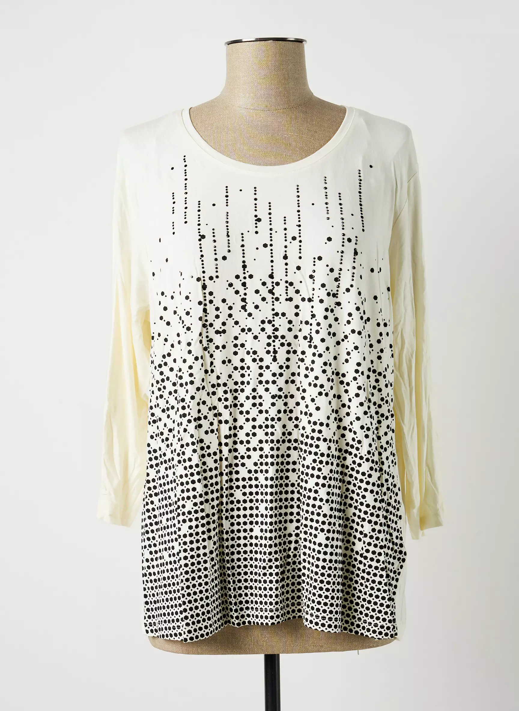 Damart Tshirts Femme couleur beige