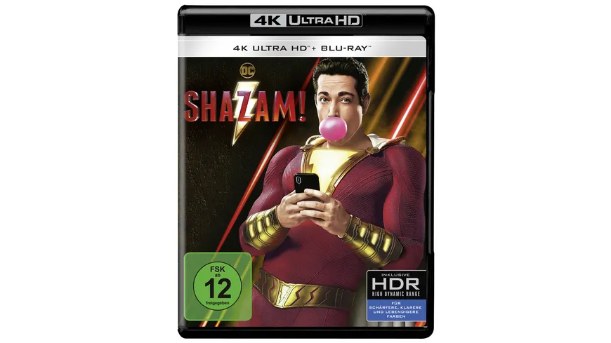 Shazam!  (4K Ultra HD) (+ Blu-ray 2D)