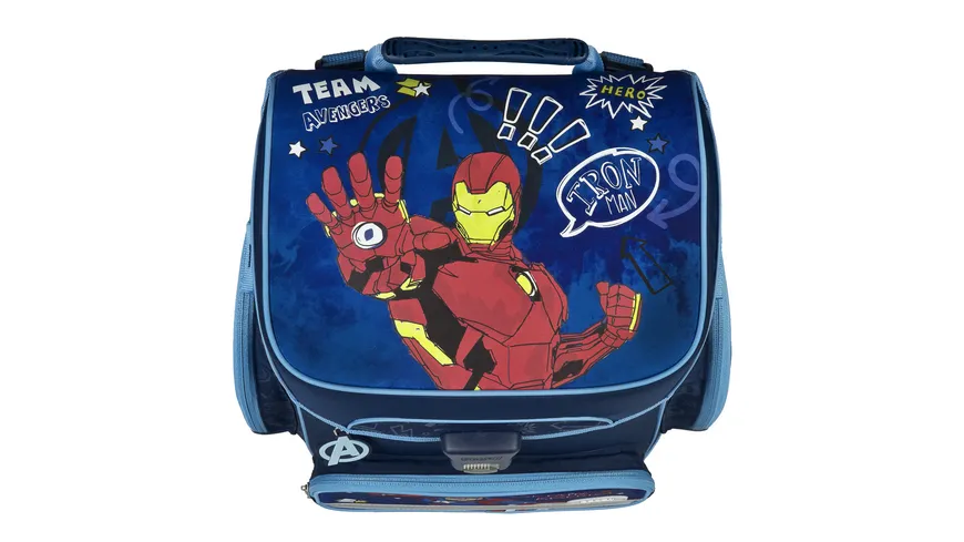 Scooli Avengers EasyFit Schulranzen-Set 5teilig