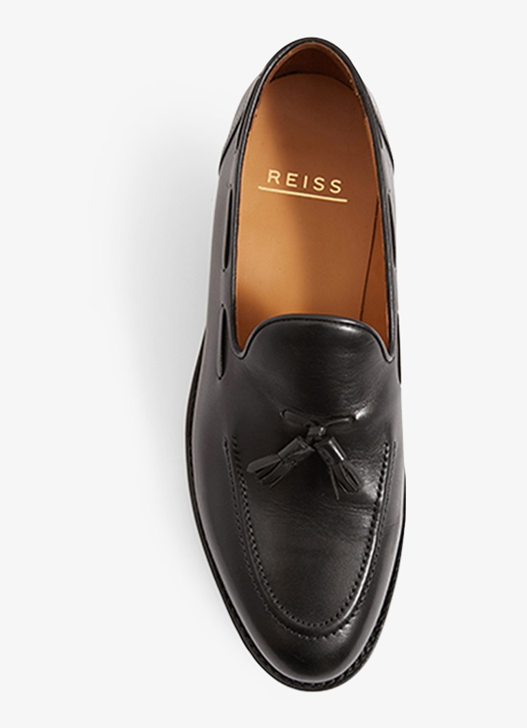 Reiss  Clayton loafer van leer
