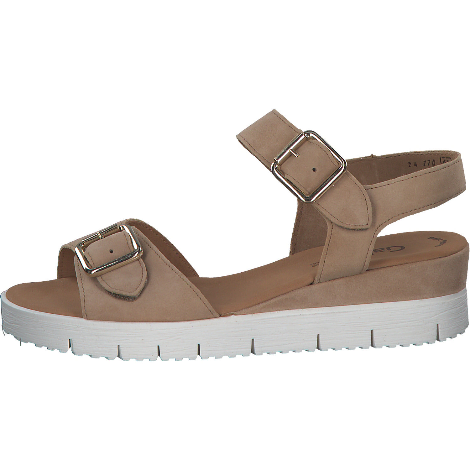 Gabor 24.770, Keilsandaletten, Damen, caramel