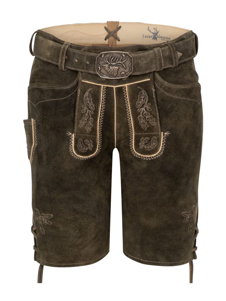 Spieth & Wensky Lederhose in Braun günstig kaufen 62