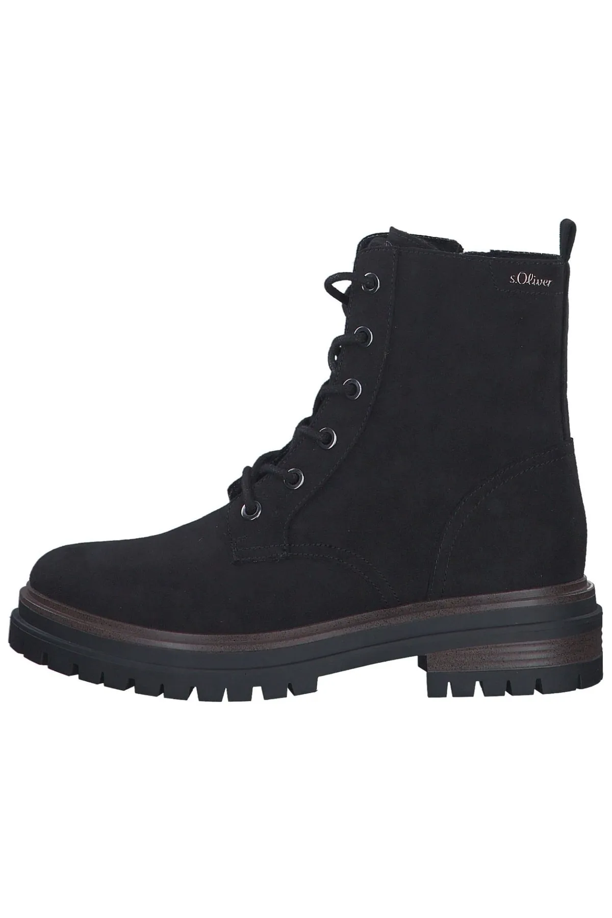 s.Oliver  Stiefelette - Schwarz - Blockabsatz