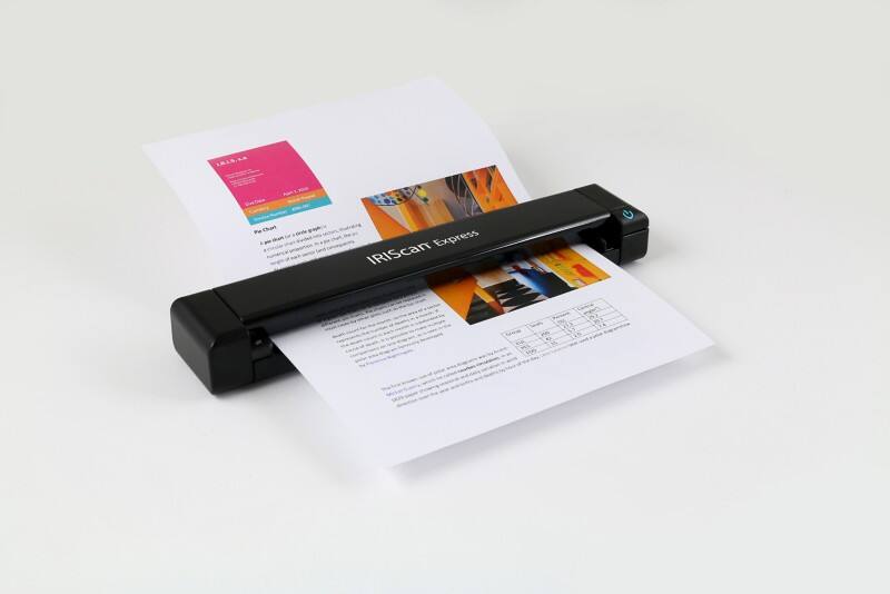 Iriscan Scanner Express 4 Schwarz, Grau 1 X A4 1.200 X 1.200 Dpi