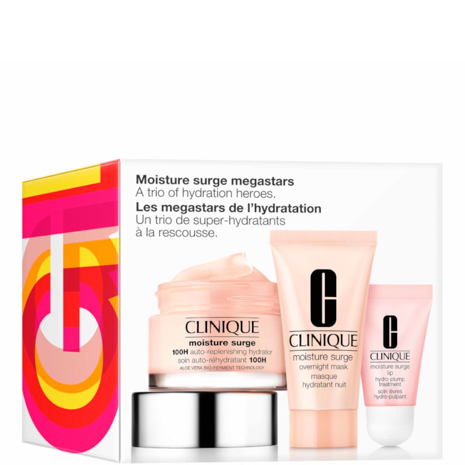 Clinique Moisture Surge Coffret Routine Soin Hydratation Optimale - 3 Produits