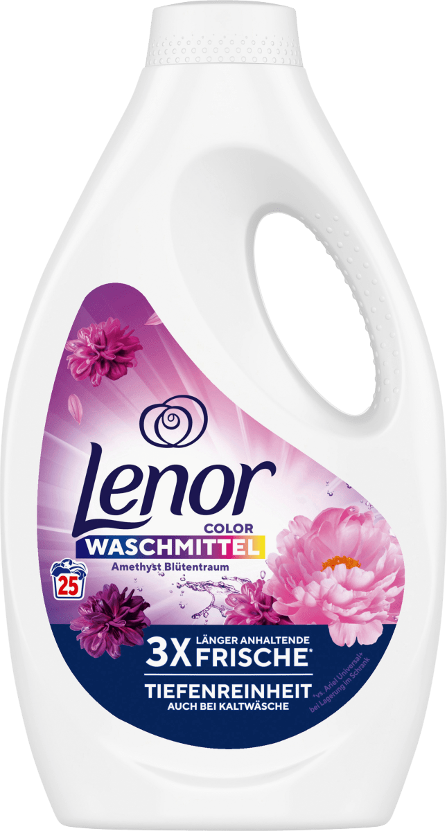 Colorwaschmittel flüssig Amethyst Blütentraum 25WL, 1,25 l