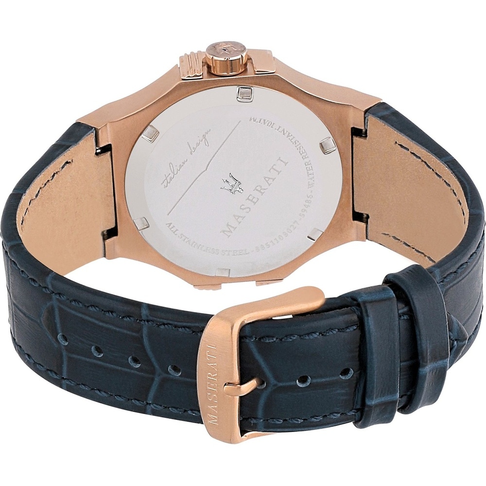 Maserati Montre pour hommes Acier inoxydable Montre