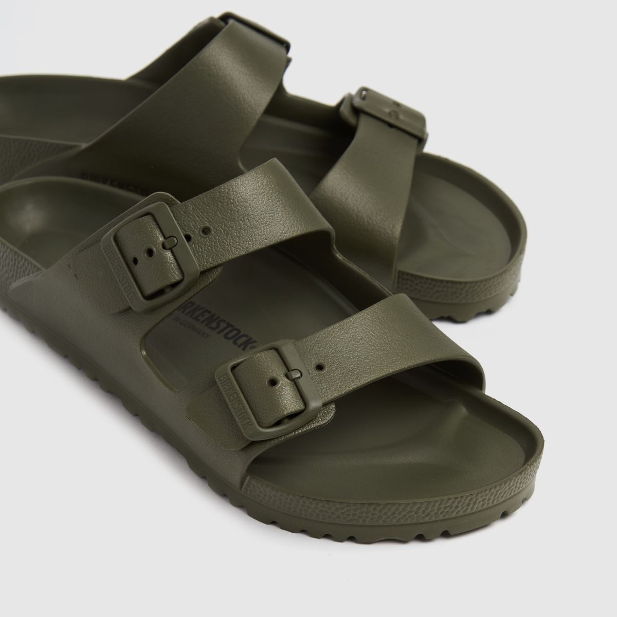 BIRKENSTOCK Arizona Eva szandál sötétzöld színben