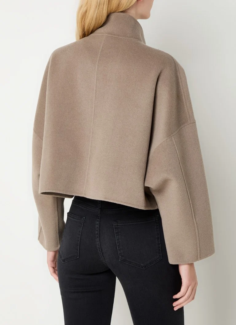DRYKORN Elstow jacket in wool blend with patch pockets