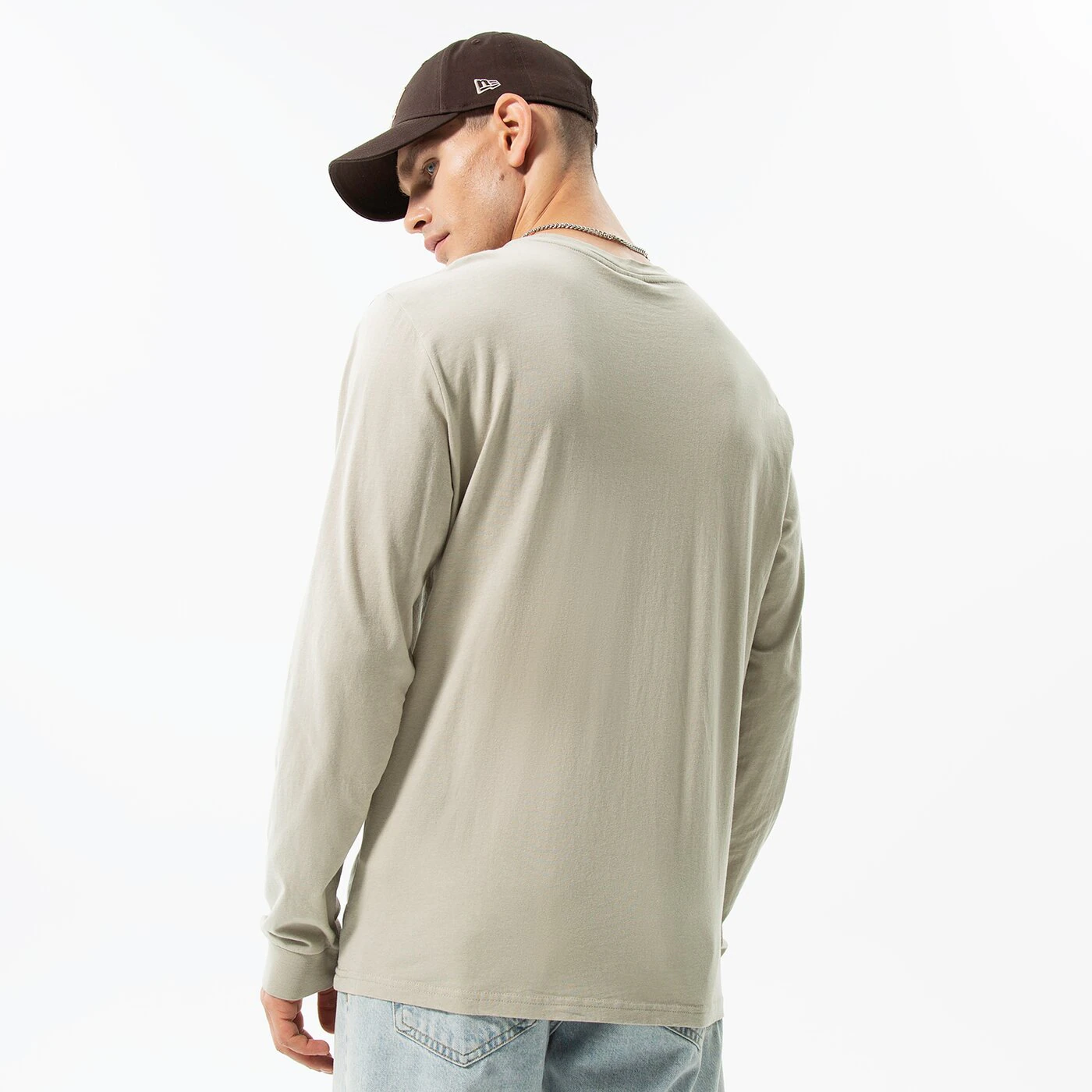 CHAMPION T-SHIRT CREWNECK LONG SLEEVE T-SHIRT Grau