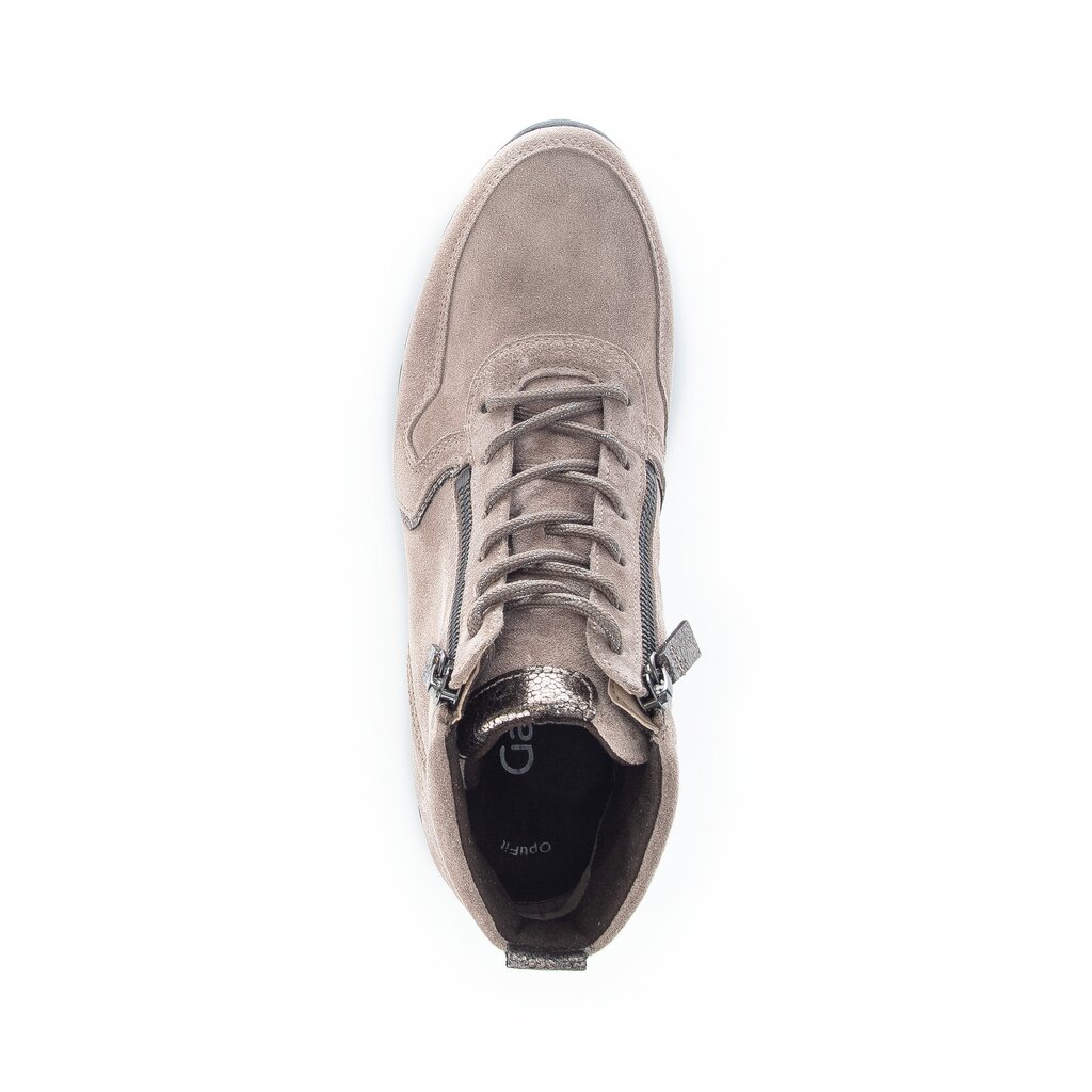 Gabor comfort Schnürstiefelette beige