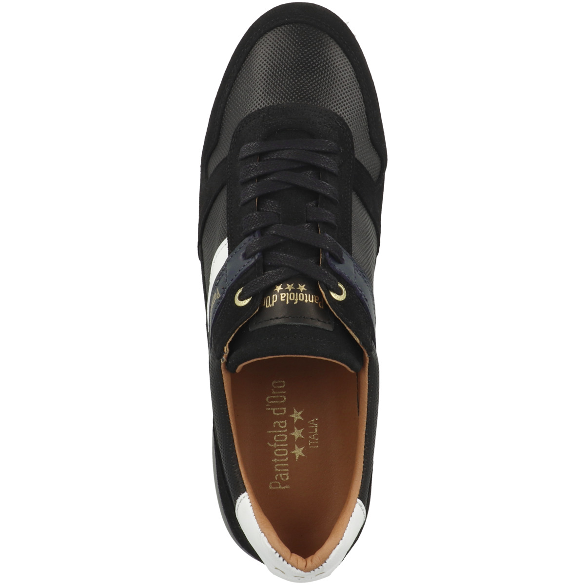 Pantofola d Oro Taranto Uomo Low Sneaker Low schwarz