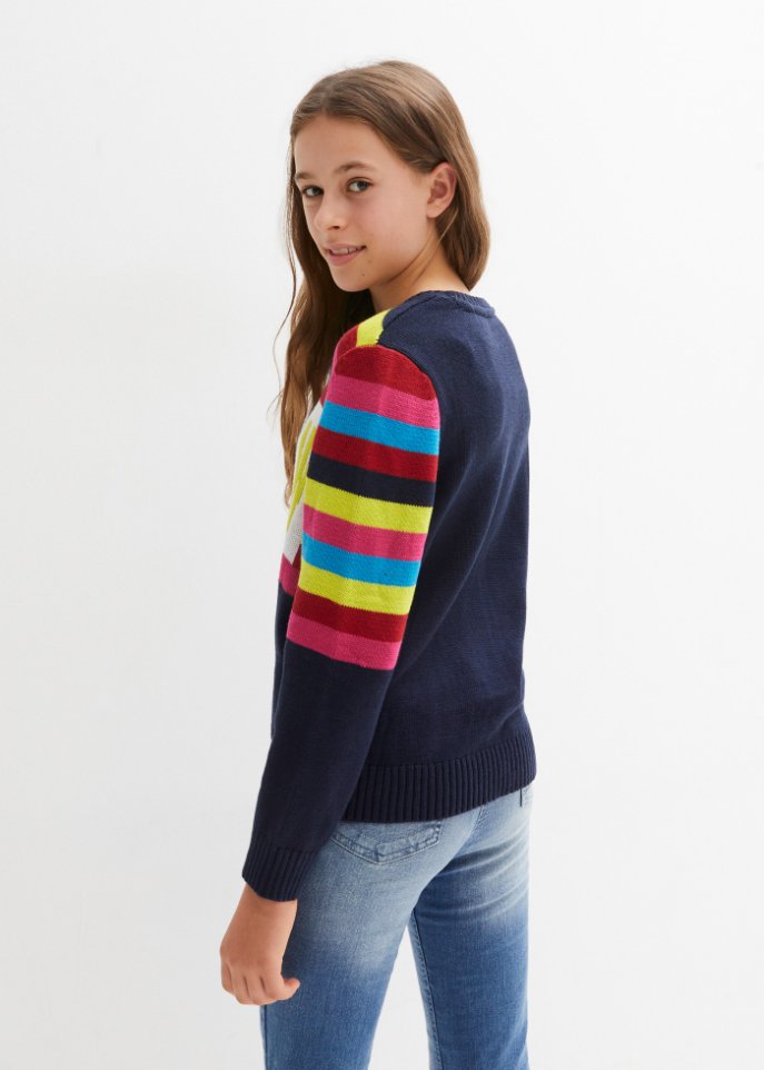 Mädchen Strickpullover