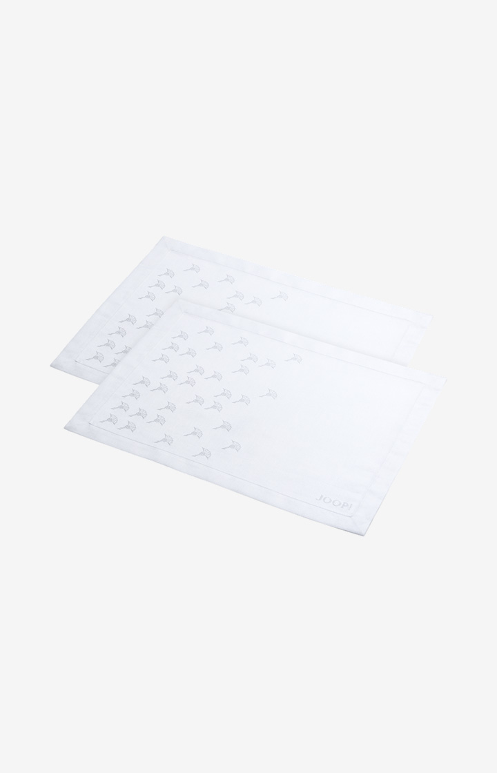 Platzset Faded Cornflower 2er Packin Weiß - 2er Set, 36 x 48 cm - im JOOP!