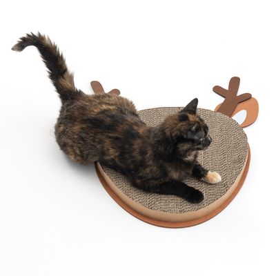 TIAKI Kratzboard Rentier aus recycelter Pappe