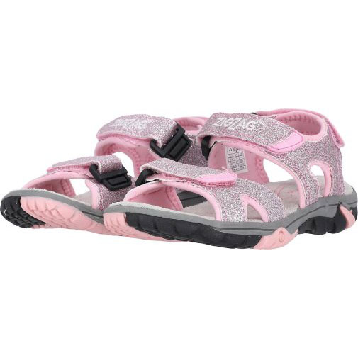 ZIGZAG Sandale Yani in glitzerndem Design