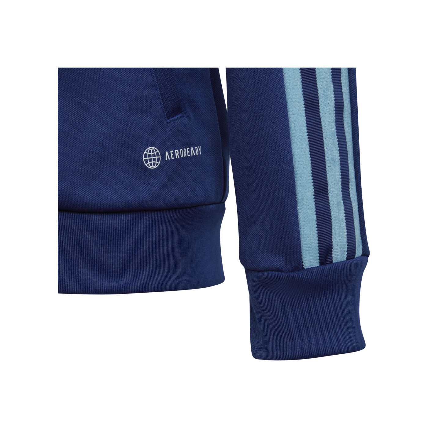 adidas Tiro Trainingsjacke Kids Blau