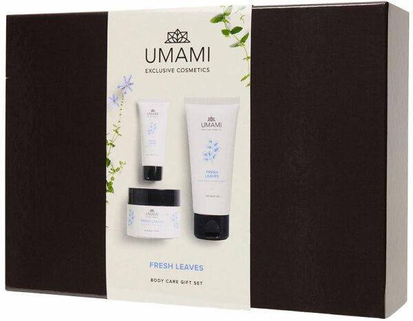 Umami Fresh Leaves Body Care Gift-Set Körperpflegeset