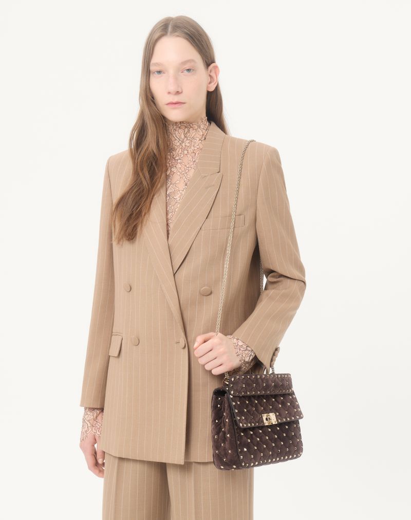 Valentino Garavani Rockstud Spike Medium ruskindstaske