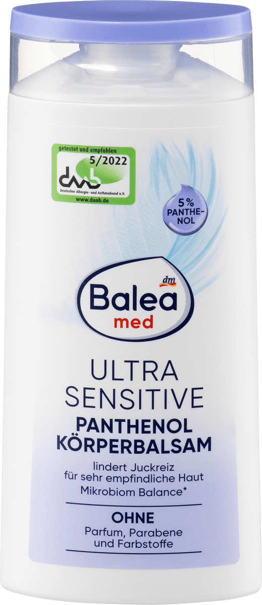 med Ultra Sensitive Körperbalsam Panthenol, 250 ml