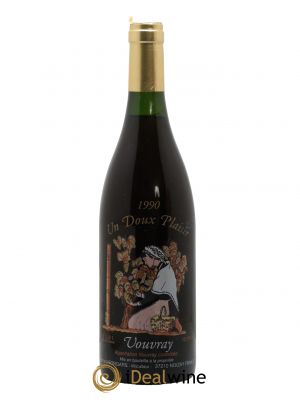 Vouvray Un Doux Plaisir Bernard Bongars 1990 - Lot de 1 Bouteille