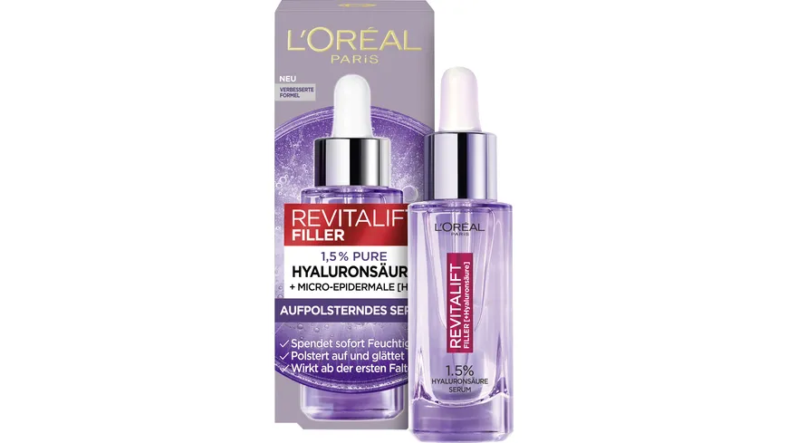 L'Oréal Paris Revitalift Filler Hyaluronsäure Serum 30 ml
