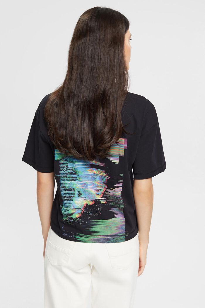T-Shirt mit Print auf Vorder- und Rückenteil