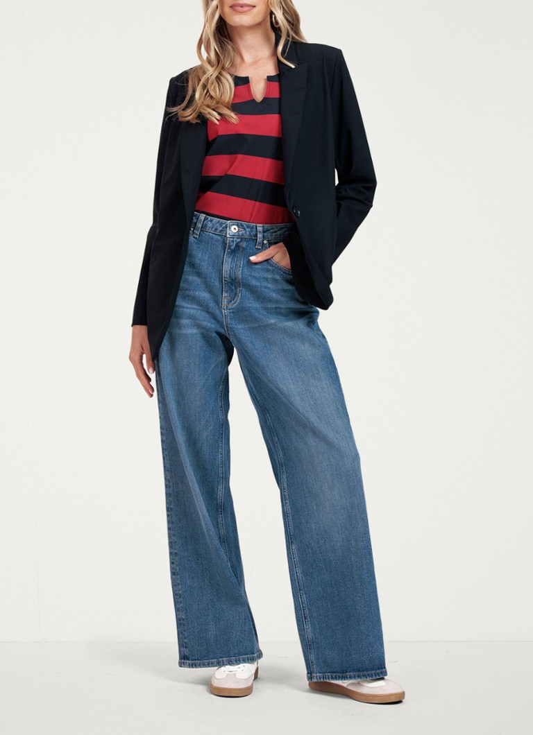 Studio Anneloes Becki T-shirt with stripe print