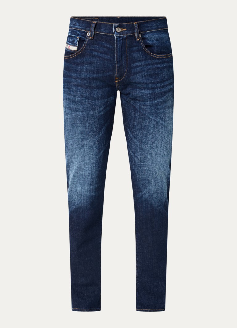 Dżinsy Diesel D-Strukt slim fit 2019, ciemne spranie