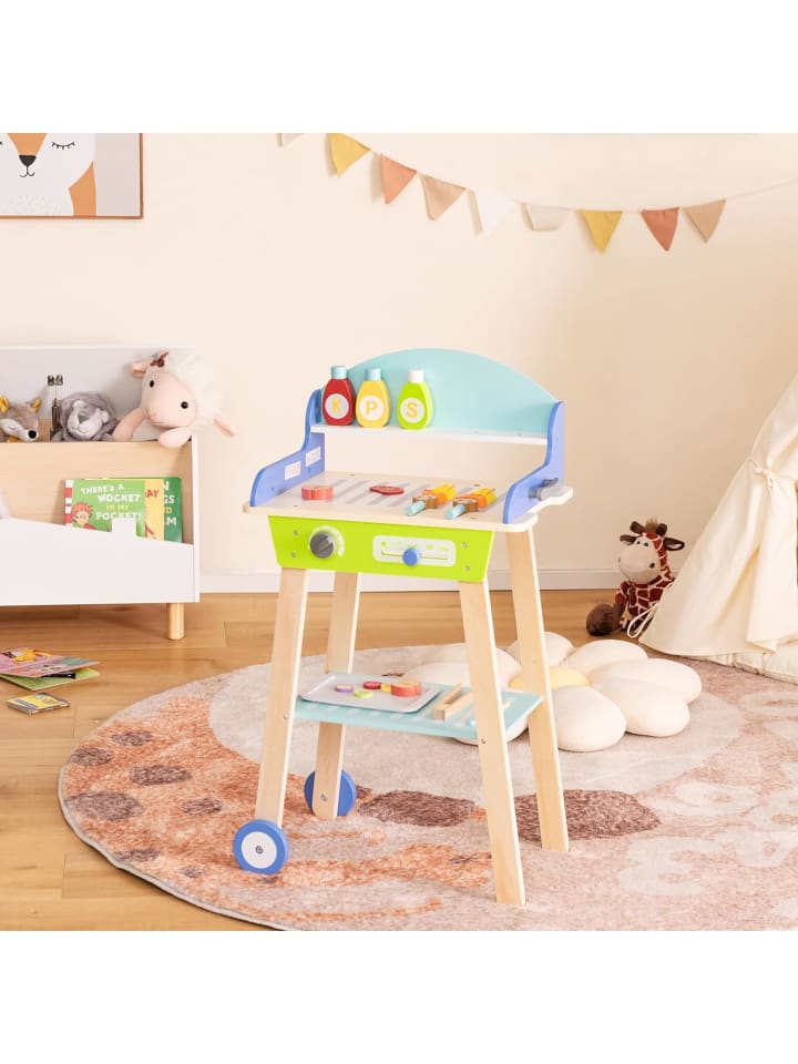 COSTWAY Spielzeug Grill Set in Bunt günstig kaufen onesize