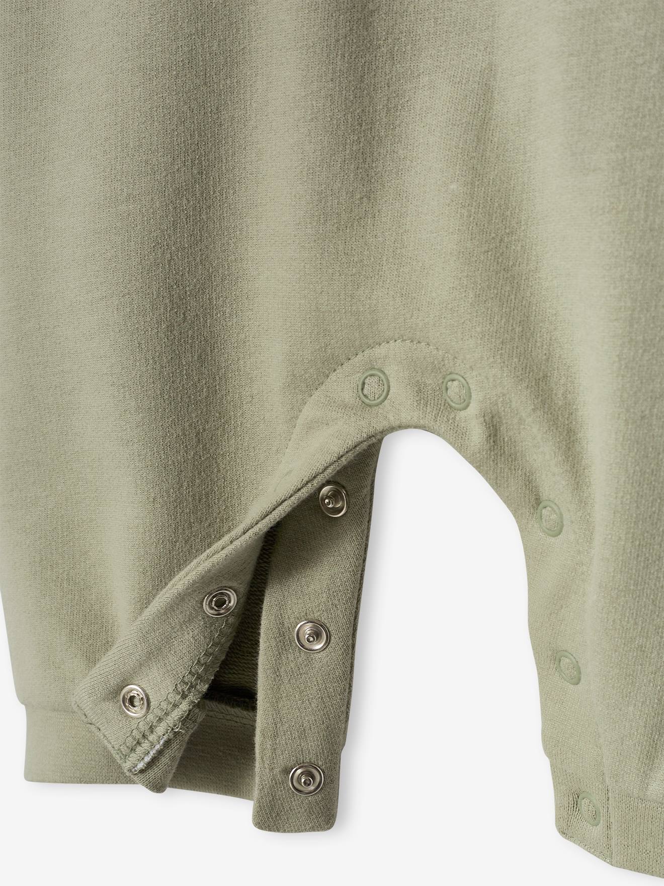 Combinaison bébé vert d'eau