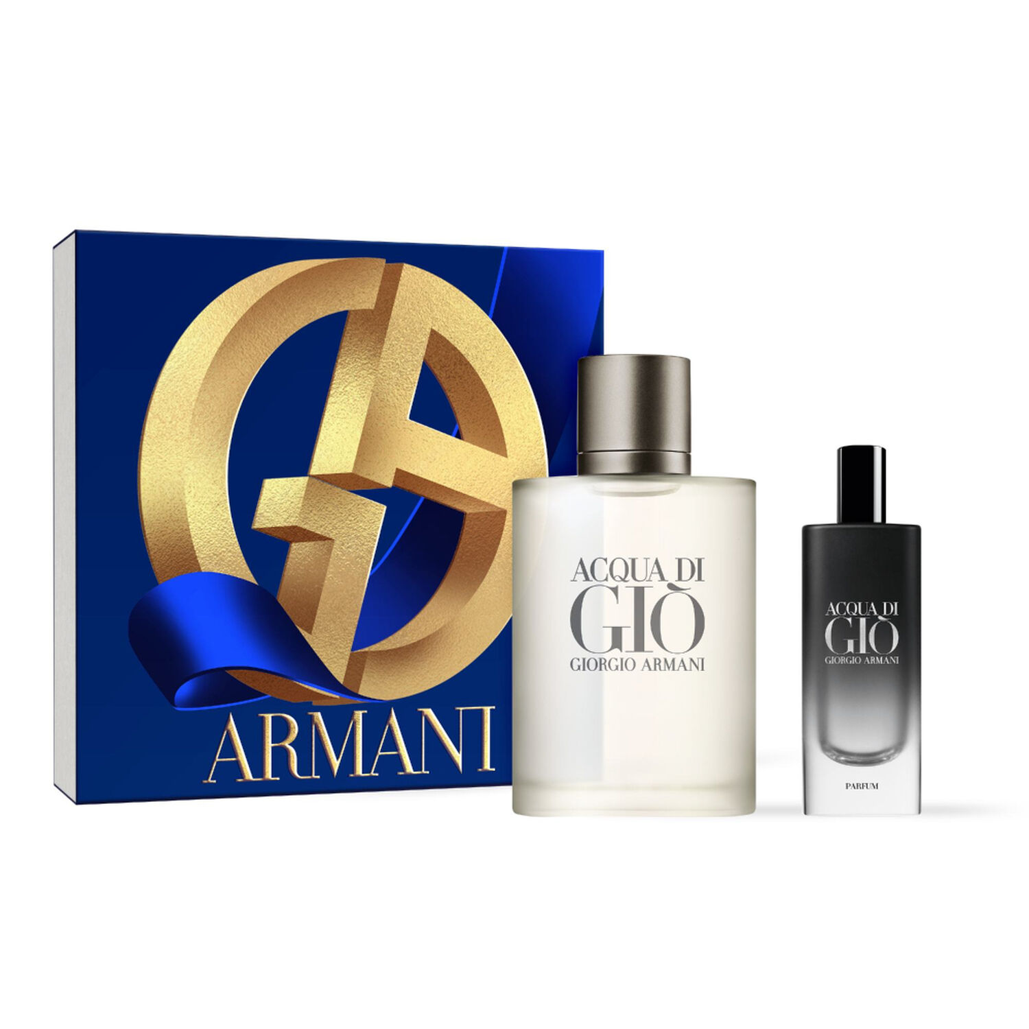 Giorgio Armani Acqua di Giò Coffret Eau de Toilette 100 ml + Format Voyage Parfum 15 ml