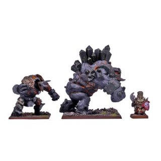 Abyssal Dwarf Greater Obsidian Golem